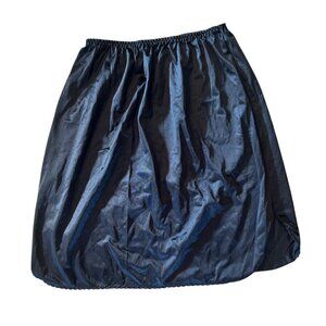 Vintage Vanity Fair Side Slit Black Lingerie Skirt S